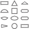 Various Style Shapes Diagram